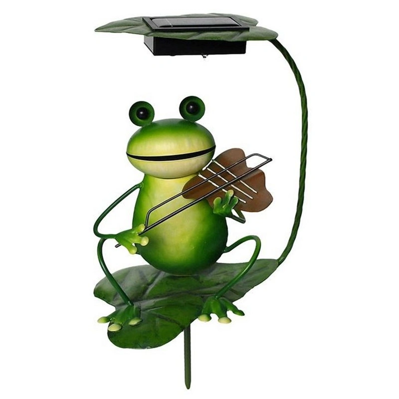 Frog Decoration Lamp Solar Garden Plug-in Lamp