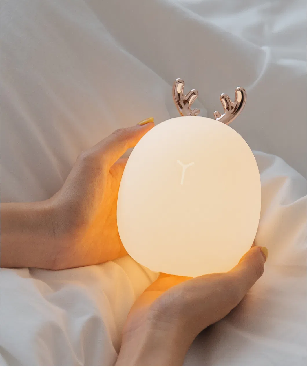 USB Rechargeable Night Light Lamp Baby with Lithium Battery Operated