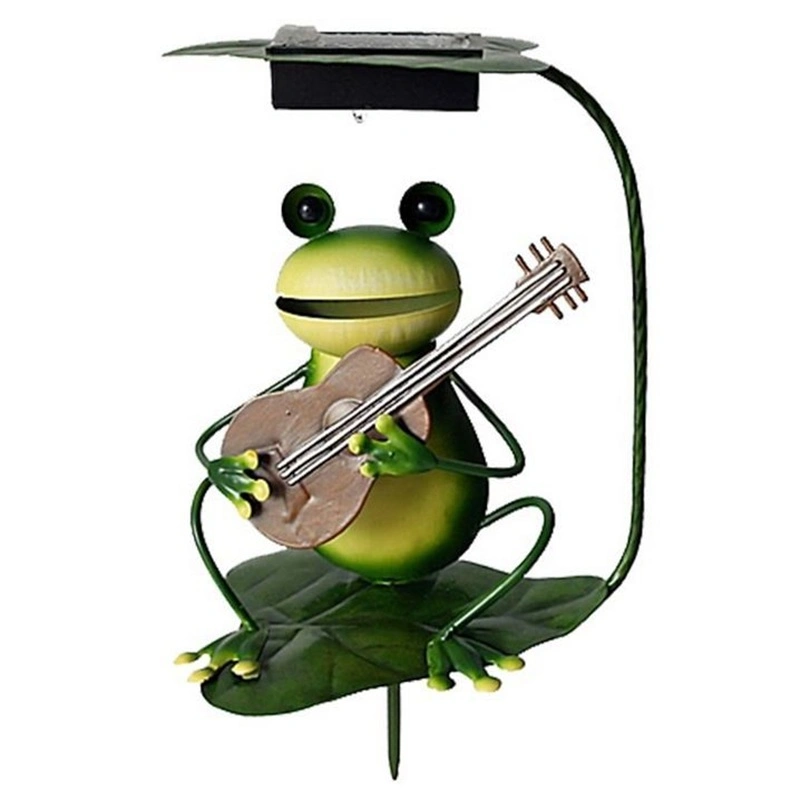 Frog Decoration Lamp Solar Garden Plug-in Lamp