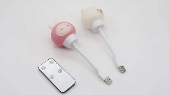 かわいい漫画のリモコン寝室の装飾ギフト USB LED ナイトライト